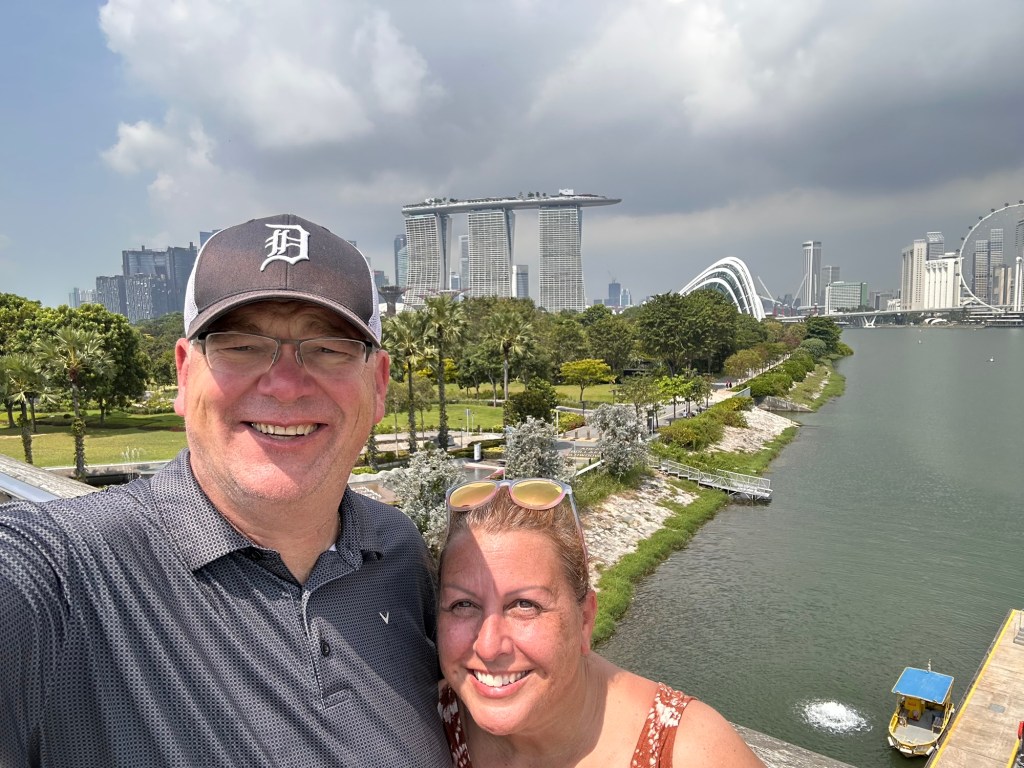 Singapore – Nov. 30 – Day 35 of our Mega Cruise & December&nbsp;1st!